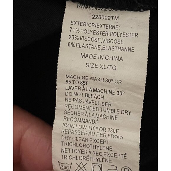 Tomorrow's Mother Black Maternity Jacket XL - Stylish & Comfortable - Picture 10 of 13